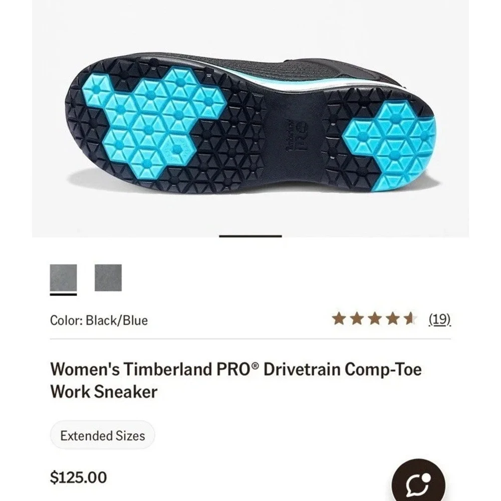 Timberland Black and Turquoise Athletic Shoes - Picture 8 of 14